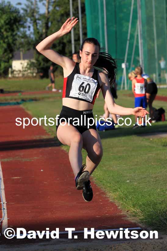 Long jump, 2022 NEGP Monkton No. 6, Wednesday, Aug. 10th. Photo: David T. Hewitson/Sports for All Pics
